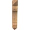 Ekena Millwork Merced Arts & Crafts Rough Sawn Bracket, Western Red Cedar, 4"W x 16"D x 24"H BKT04X16X24MRC03RWR - alternate 4